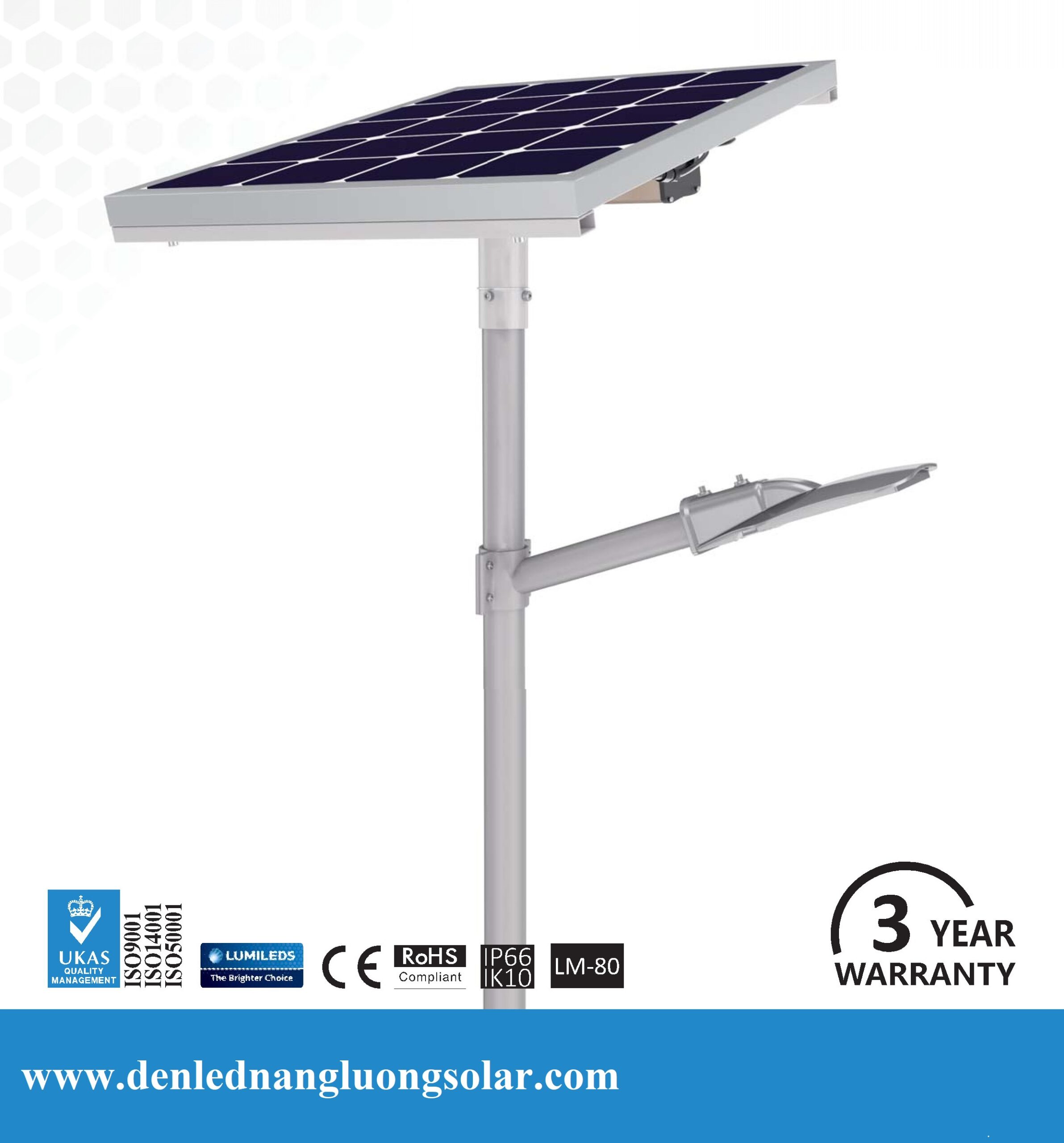 Solar Powered Street Lights