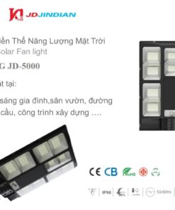 Đèn LED Liền thể đôi JINDIAN JD-5100 Công suất 800w